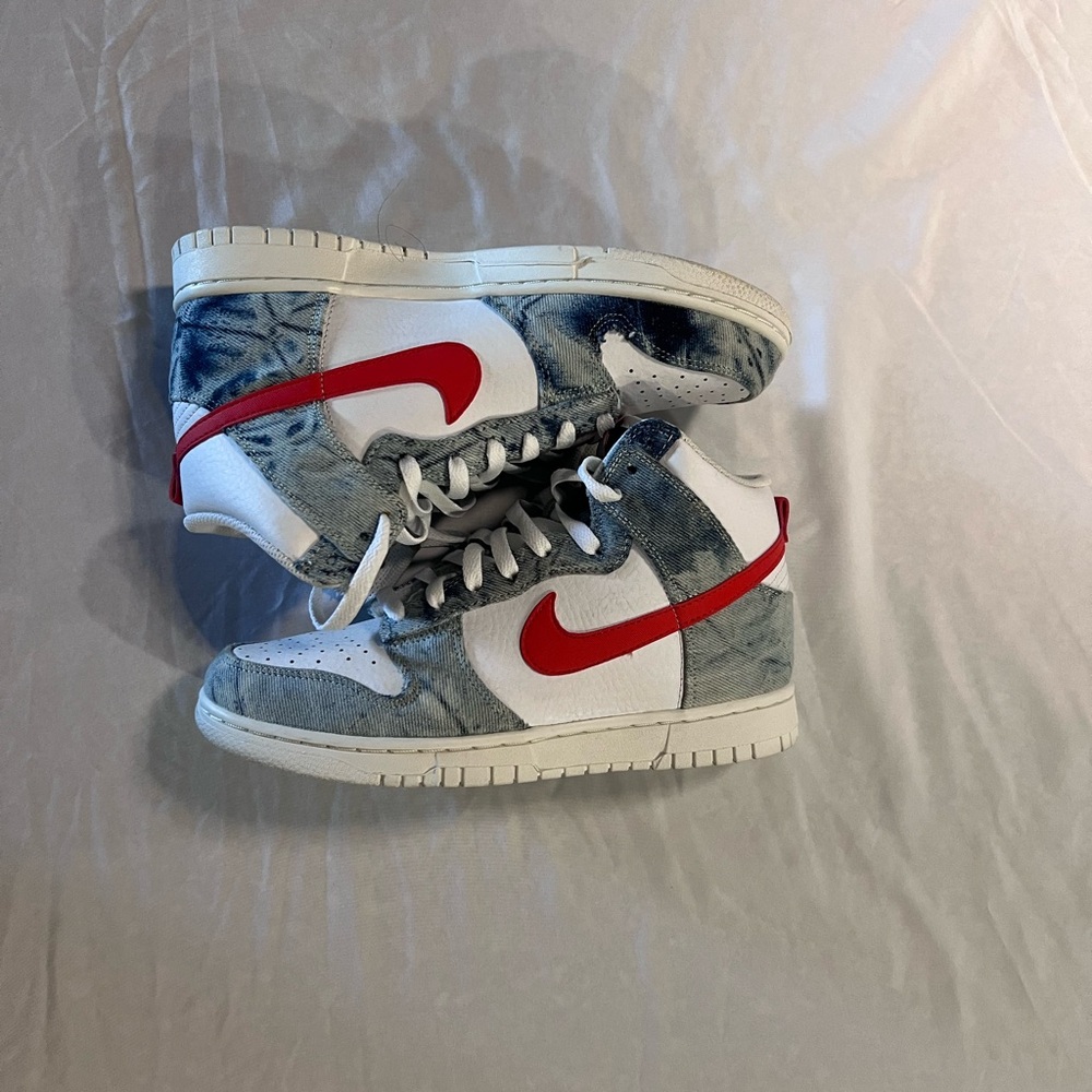 Nike Wmns Dunk High 'Washed Denim'